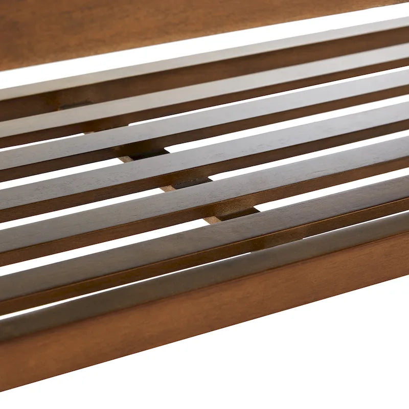 Banco Zapatero Recibidor, Banco de Almacenamiento de Tela y Madera Maciza, Banco Tapizado de 43 Pulgadas para Sala de Estar, Dormitorios