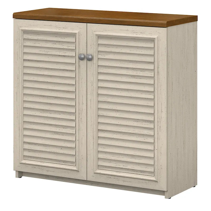 Armario de Almacenamiento con Puertas y Estantes - 31.73L x 12.76W x 30.71H