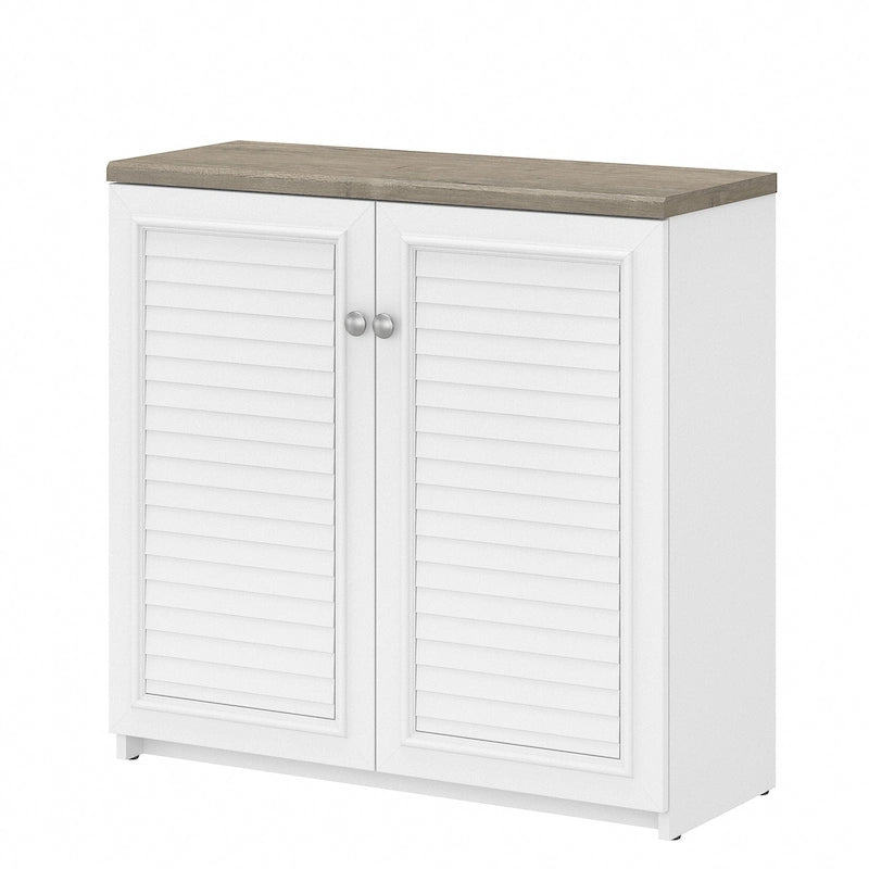Armario de Almacenamiento con Puertas y Estantes - 31.73L x 12.76W x 30.71H