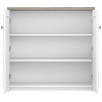 Armario de Almacenamiento con Puertas y Estantes - 31.73L x 12.76W x 30.71H