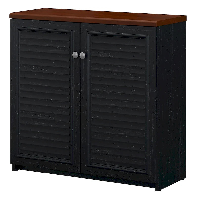 Armario de Almacenamiento con Puertas y Estantes - 31.73L x 12.76W x 30.71H