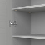 Armario de Almacenamiento con Puertas y Estantes - 31.73L x 12.76W x 30.71H