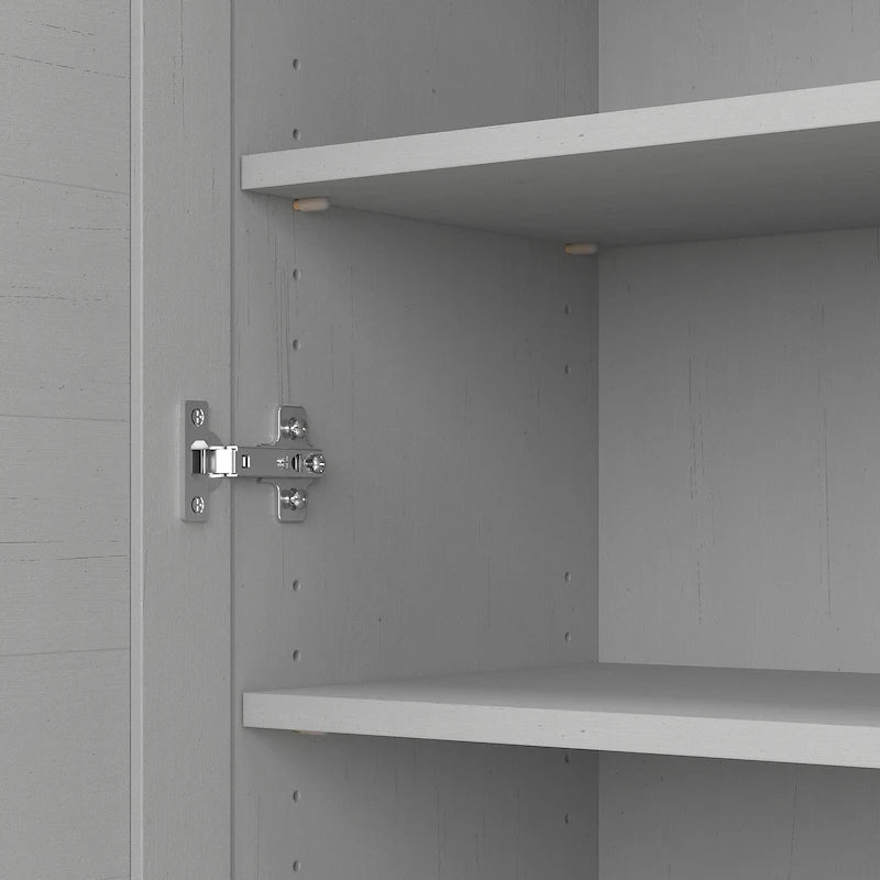 Armario de Almacenamiento con Puertas y Estantes - 31.73L x 12.76W x 30.71H