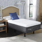 Colchón de 14 pulgadas y cama ajustable