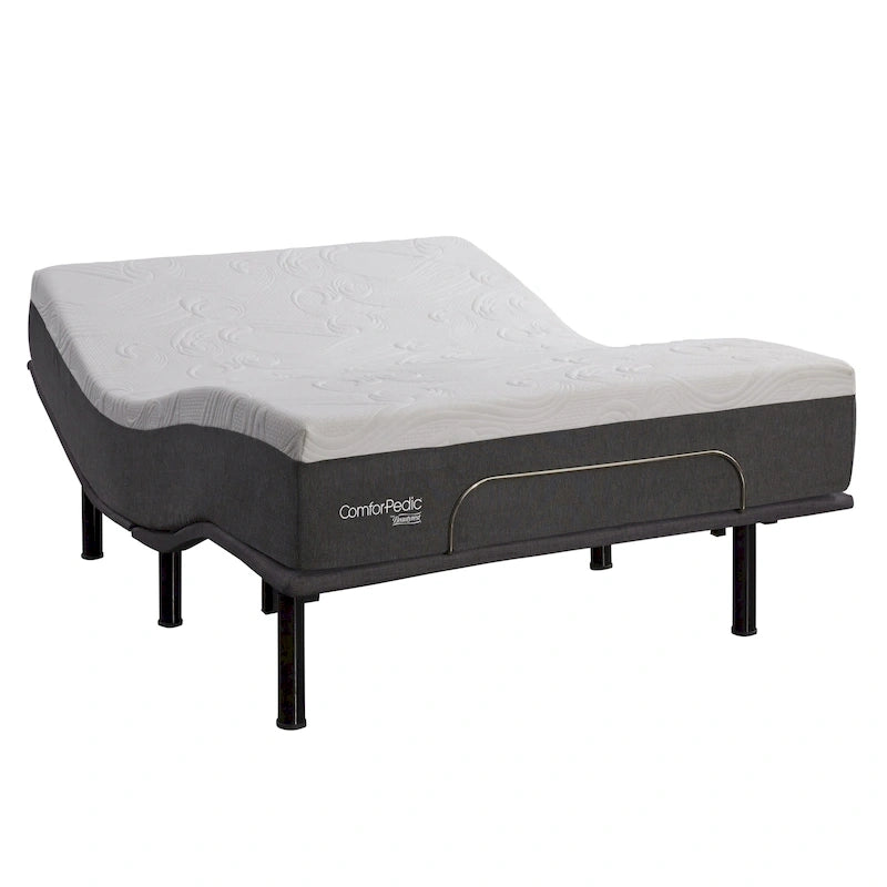 Colchón de 14 pulgadas y cama ajustable