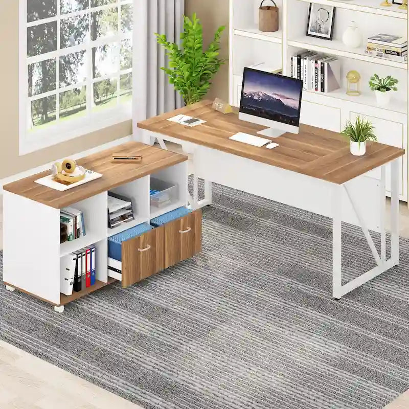 Juego de muebles para oficina en casa