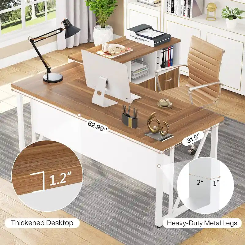 Juego de muebles para oficina en casa