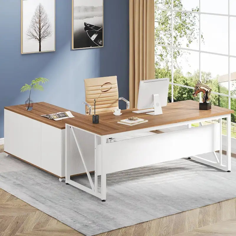 Juego de muebles para oficina en casa