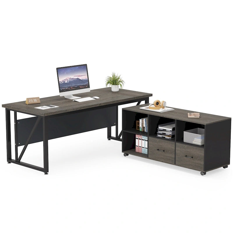 Juego de muebles para oficina en casa