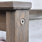 Cama Queen Clásica de Plataforma de Madera Real