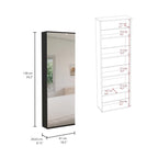 Zapatero de pared con espejo - N/A