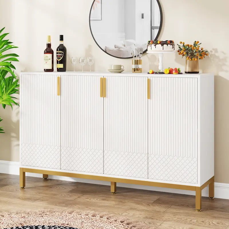 Mueble de despensa con almacenamiento
