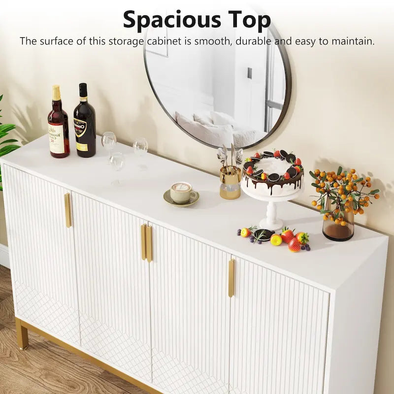 Mueble de despensa con almacenamiento
