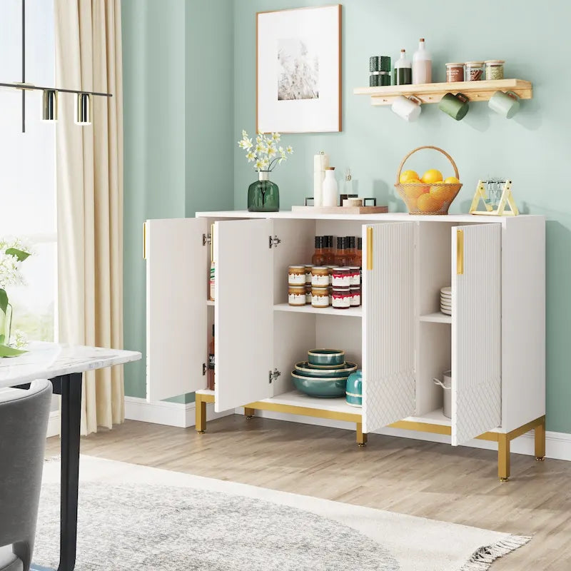 Mueble de despensa con almacenamiento