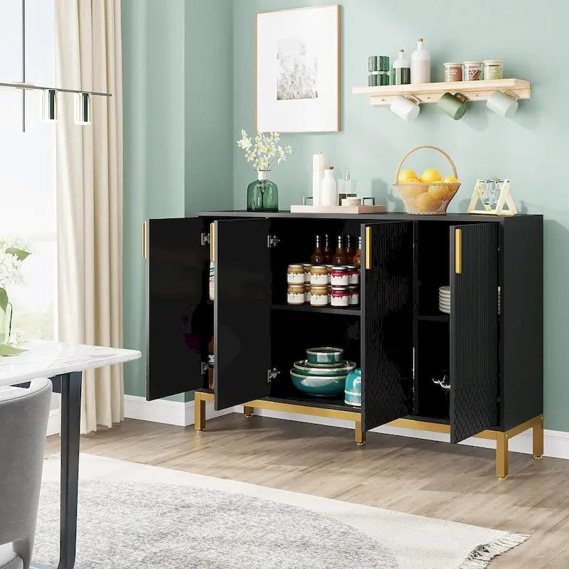 Mueble de despensa con almacenamiento