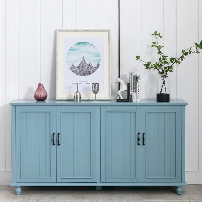 Aparador de cocina, mueble bar, mueble de almacenamiento decorativo