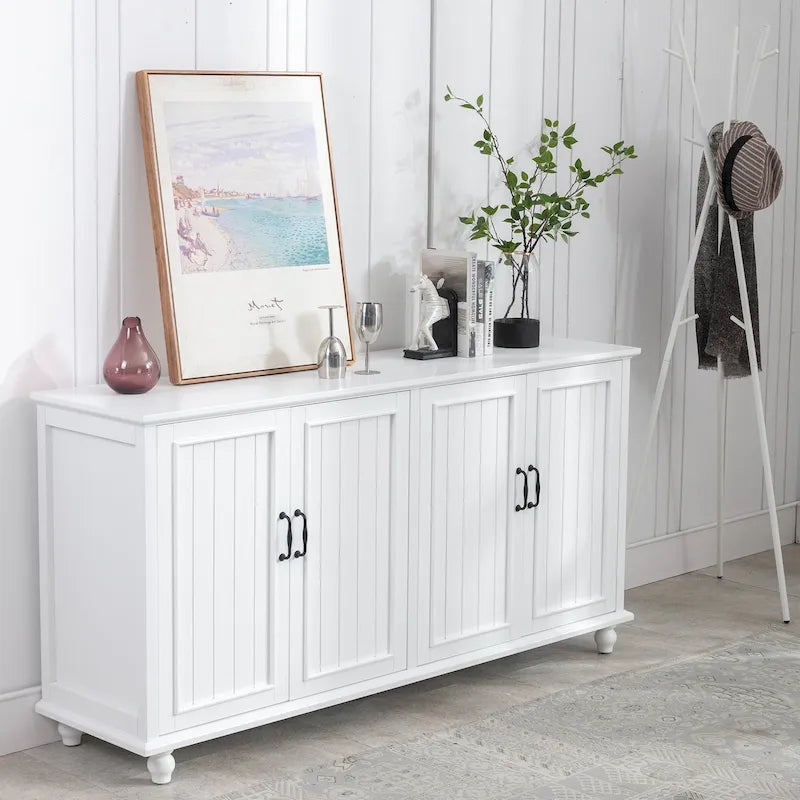 Aparador de cocina, mueble bar, mueble de almacenamiento decorativo