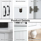 Aparador de cocina, mueble bar, mueble de almacenamiento decorativo