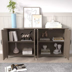 Aparador de cocina, mueble bar, mueble de almacenamiento decorativo