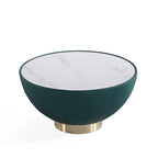 Mesa de centro tapizada moderna