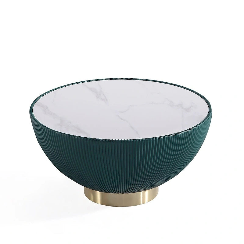 Mesa de centro tapizada moderna