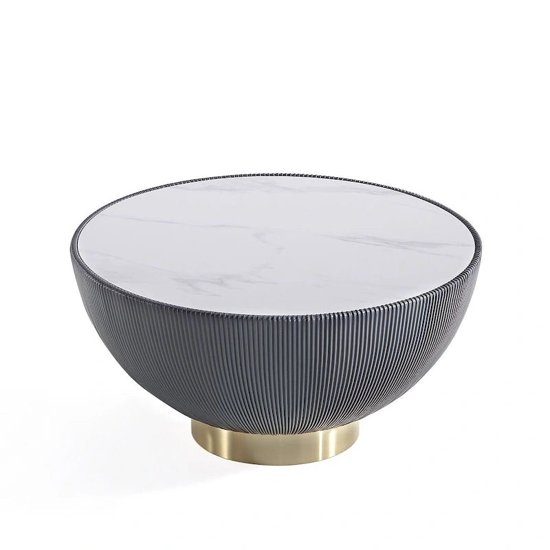 Mesa de centro tapizada moderna