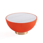 Mesa de centro tapizada moderna