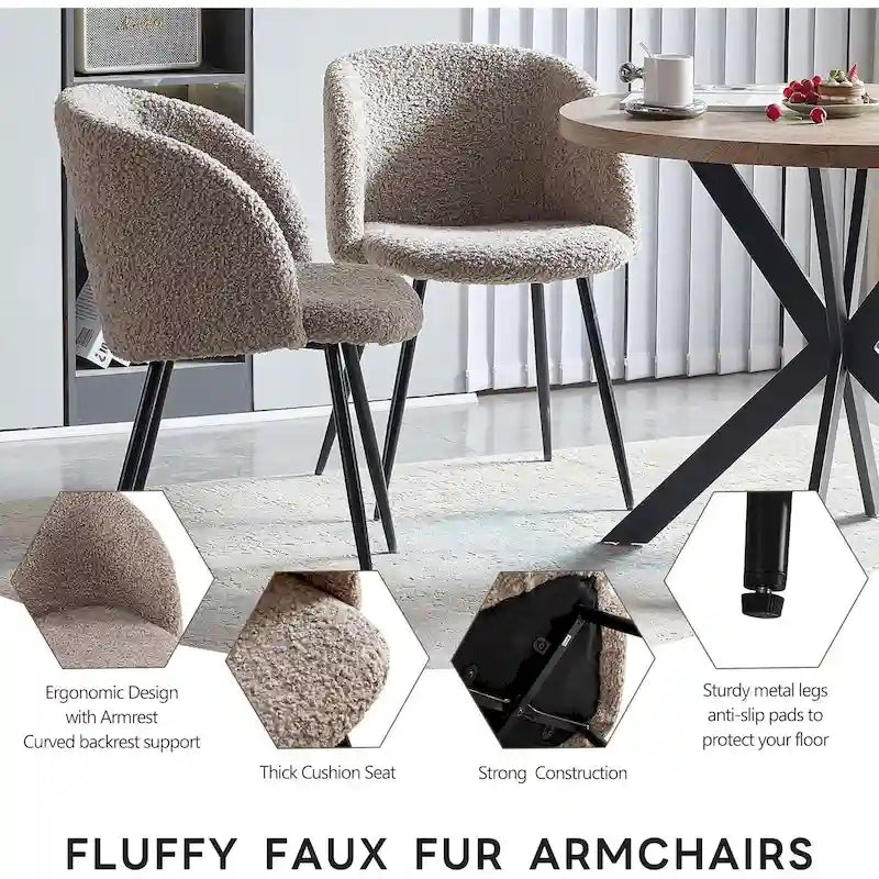 Sillas de comedor, sillas de cocina de terciopelo de lujo tapizadas, silla auxiliar con asiento y respaldo acolchados y patas de madera maciza.