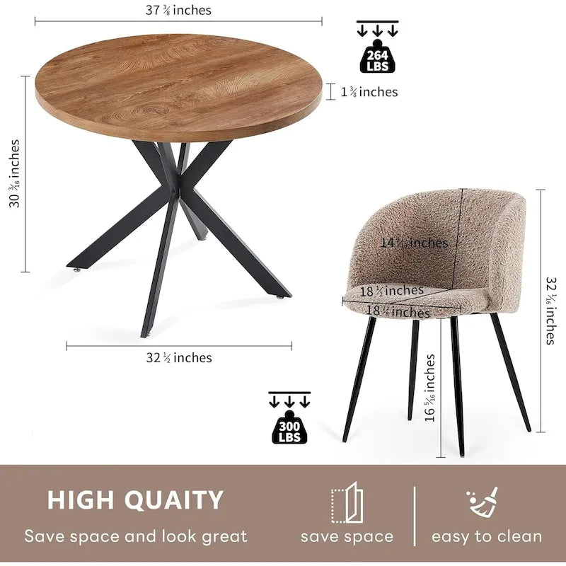 Sillas de comedor, sillas de cocina de terciopelo de lujo tapizadas, silla auxiliar con asiento y respaldo acolchados y patas de madera maciza.