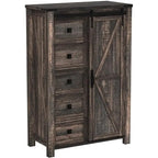 Cómoda de granja con 5 cajones, cómoda, cómoda organizadora