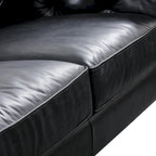 Sofá 89 - Piel genuina italiana plena flor