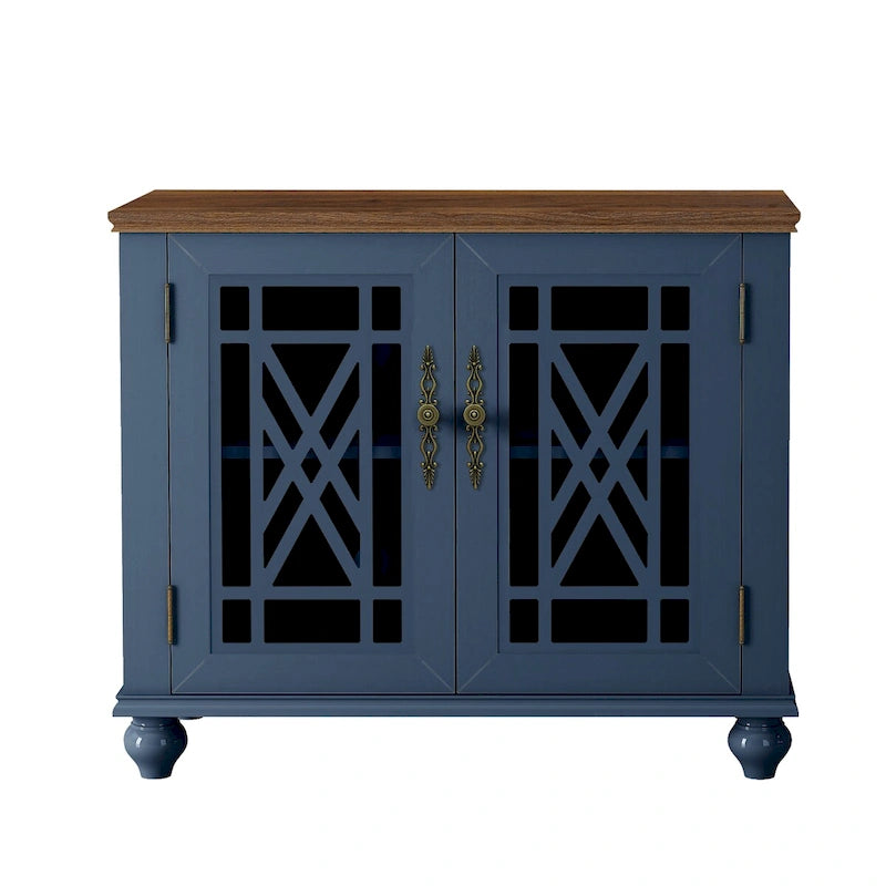 38 Mueble aparador auxiliar de cocina estilo vintage