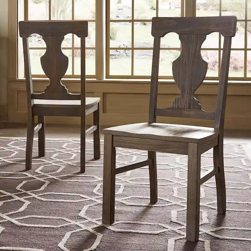 Mesa de comedor de madera extensible