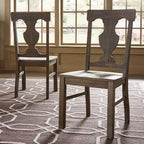 Mesa de comedor de madera extensible
