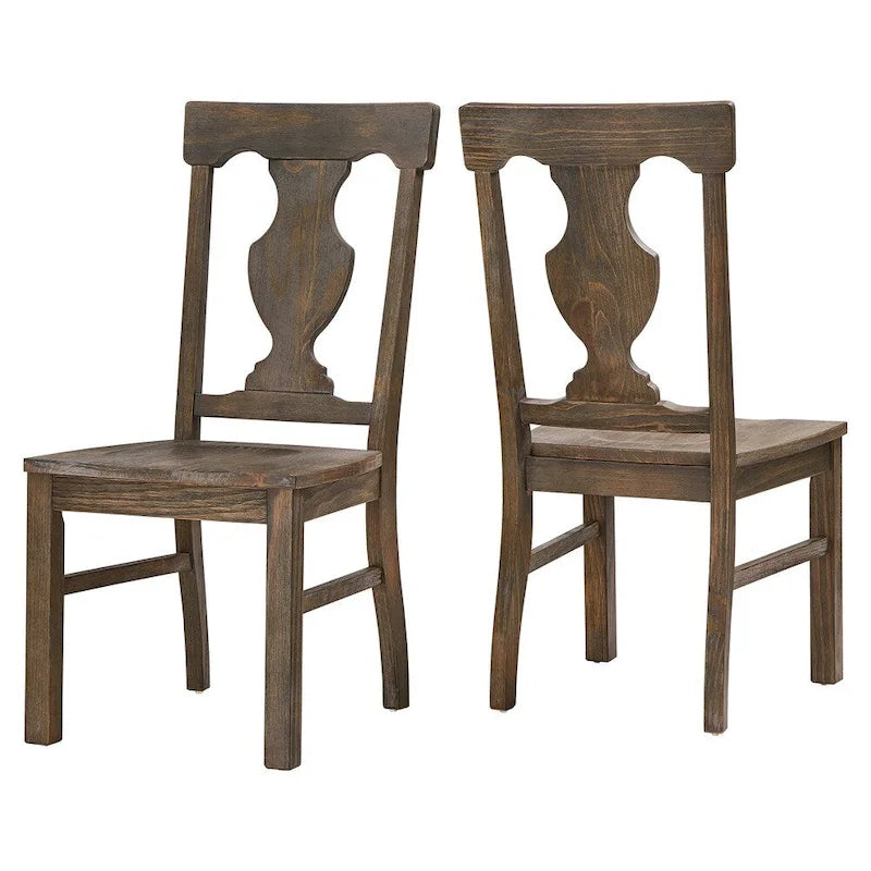 Mesa de comedor de madera extensible